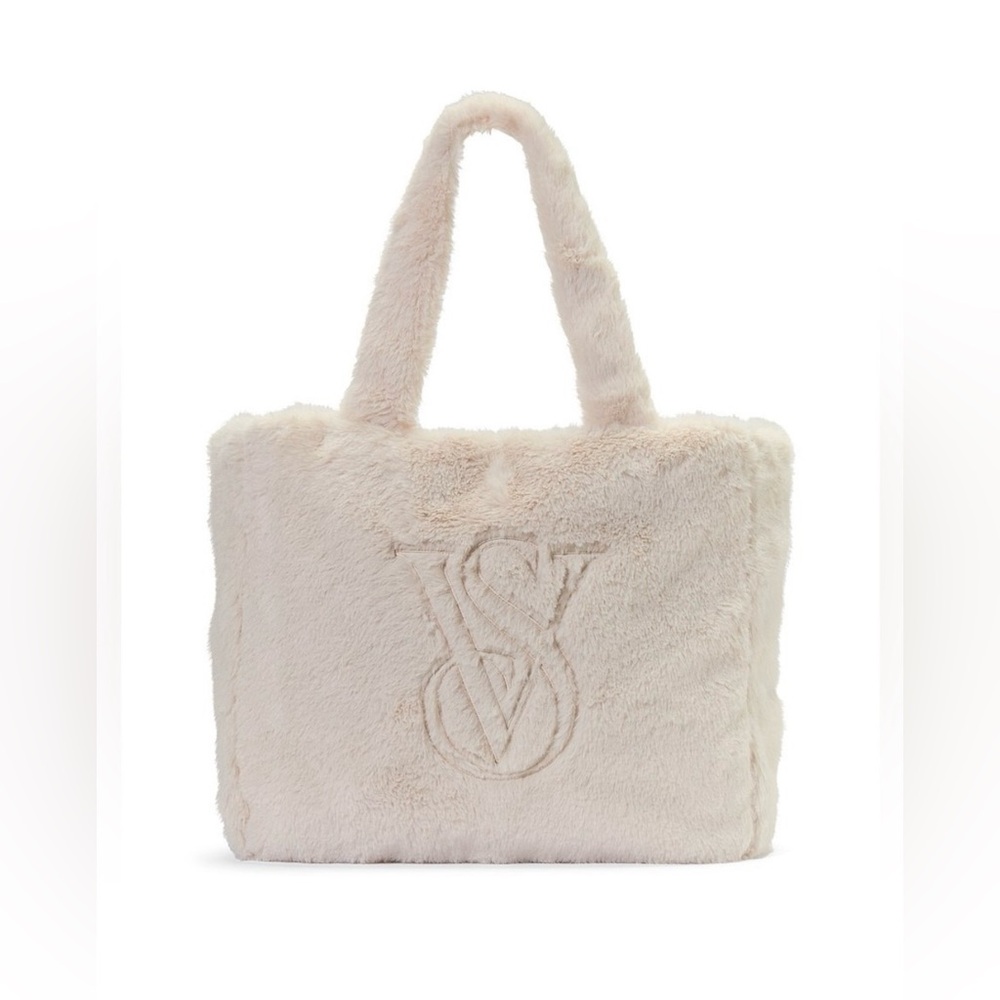 Victoria’s Secret Faux Fur Tote Bag